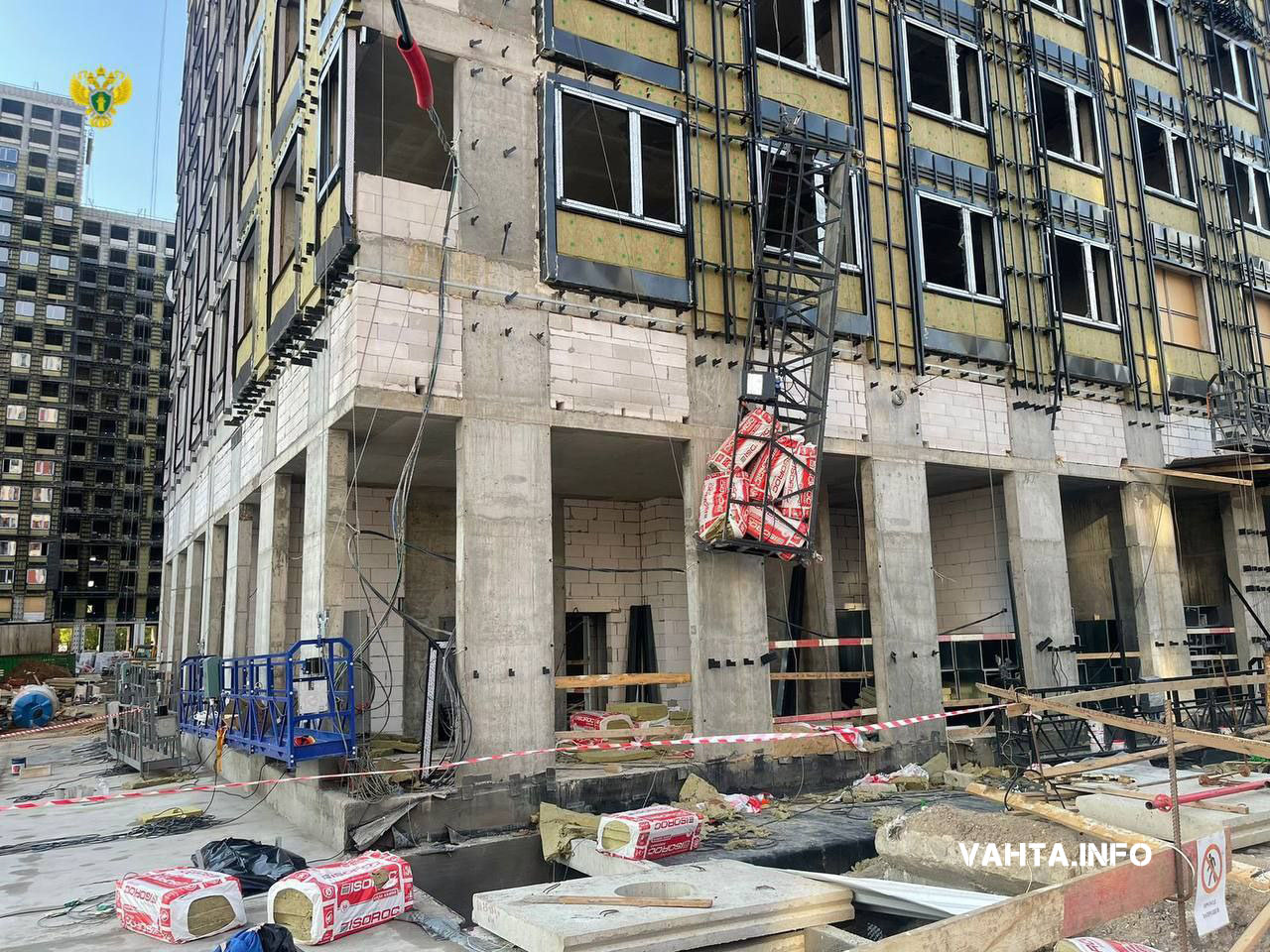 Трагедия на стройке в Москве