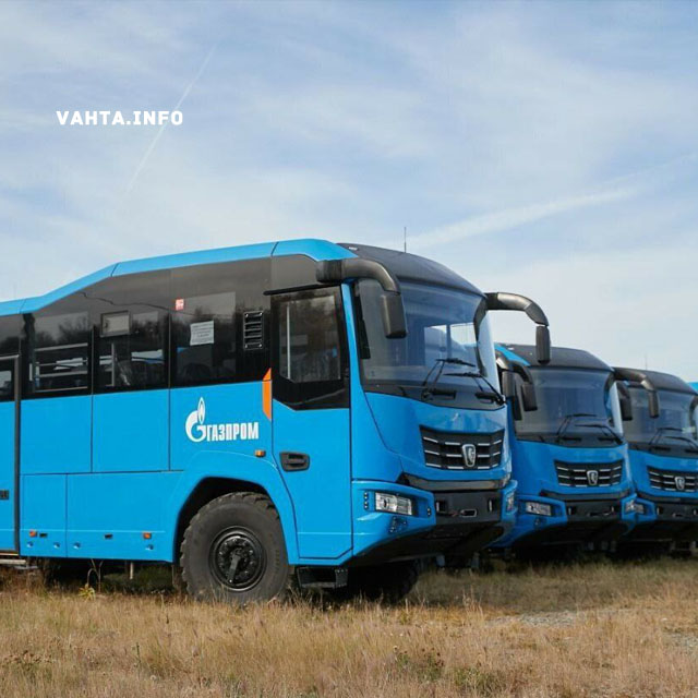 Автобусы-вездеходы для Газпрома