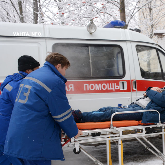 В Липецке вахтовик попал в больницу с обморожением стоп